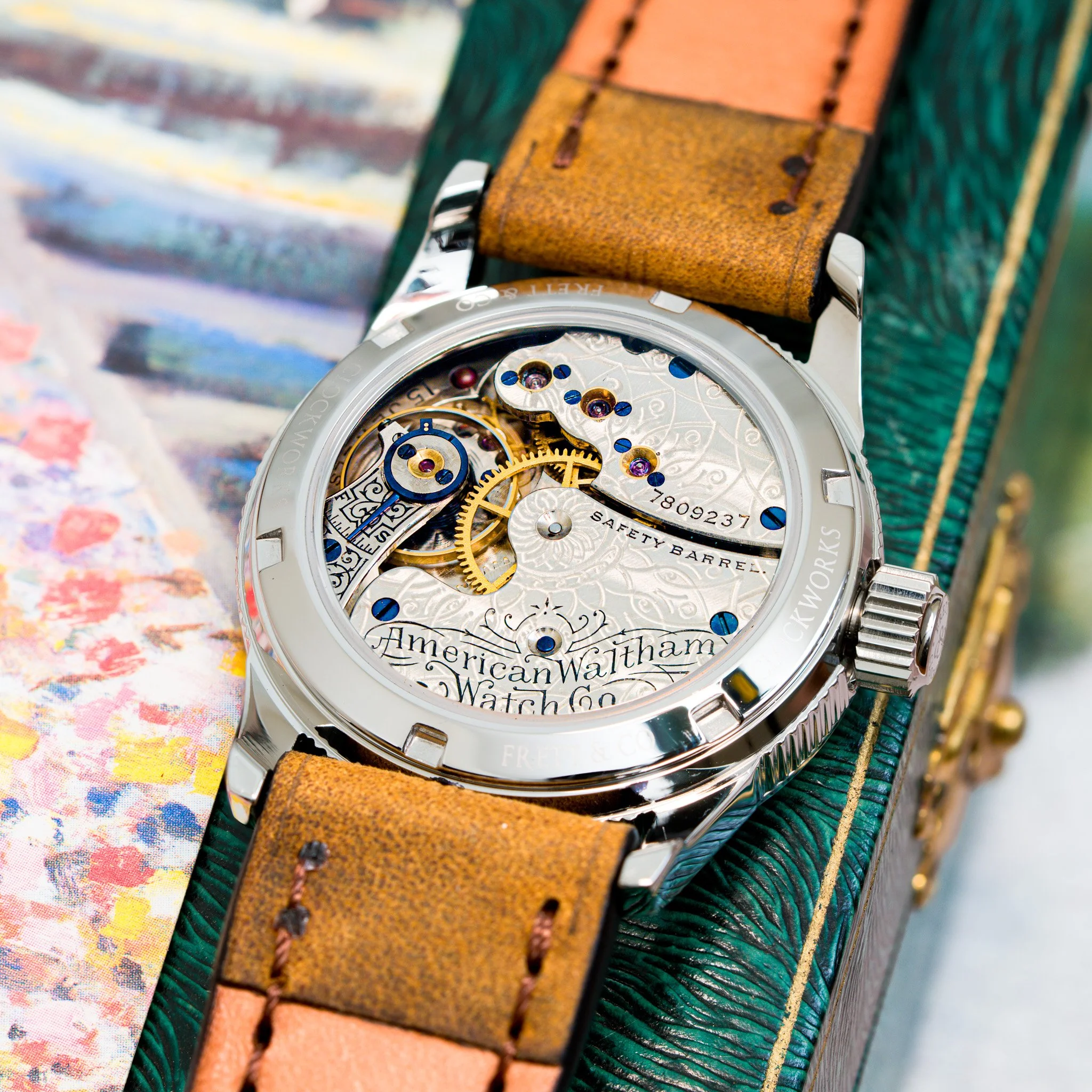 Waltham pocket watch conversion — Frett & Co Clockworks